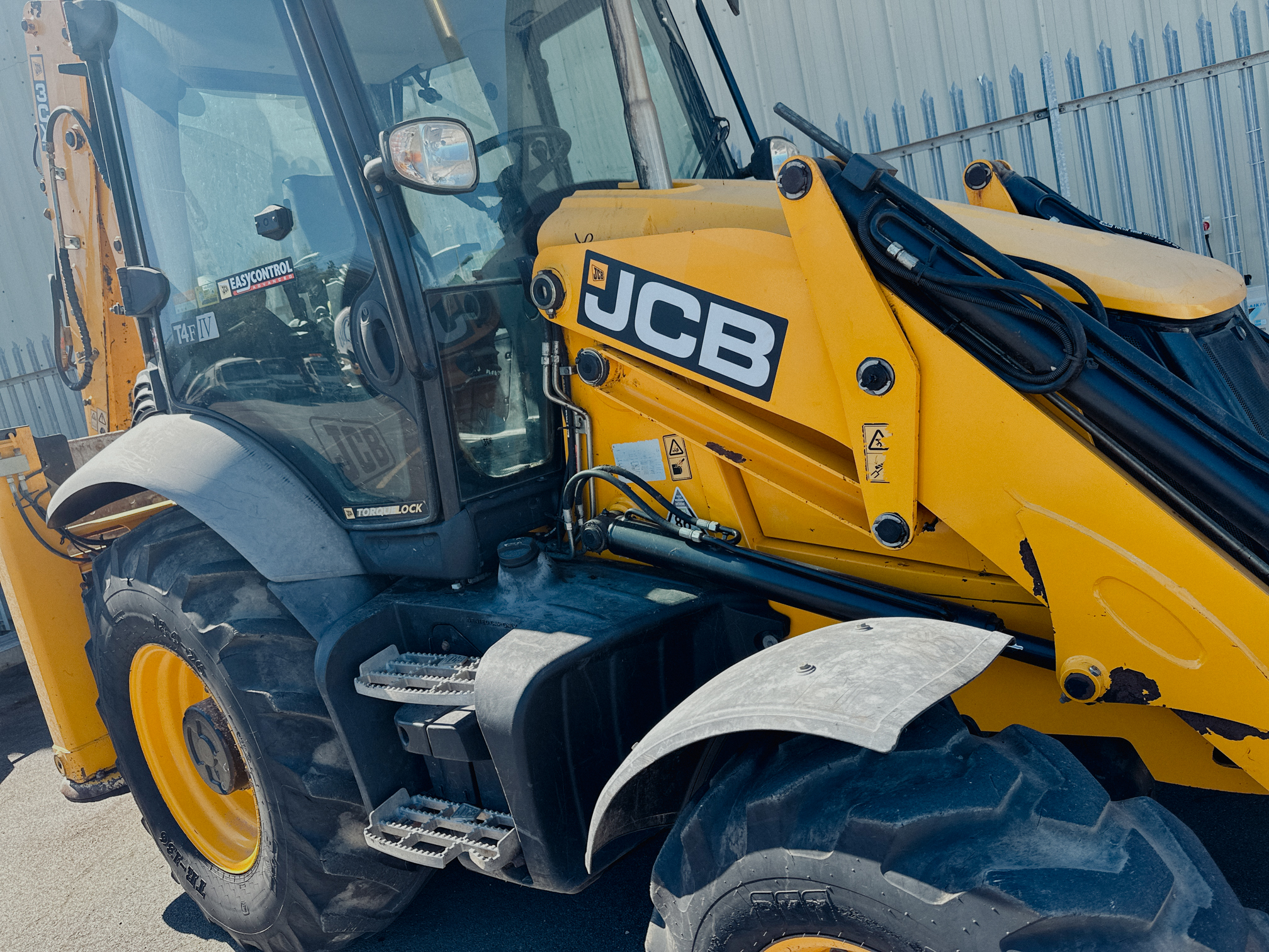 tanker in the forest